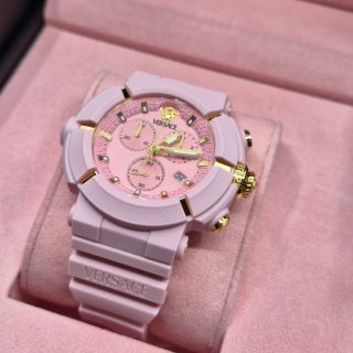 VERSACE PINK #versace #italy #swissmade🇨🇭 #versacewatches
